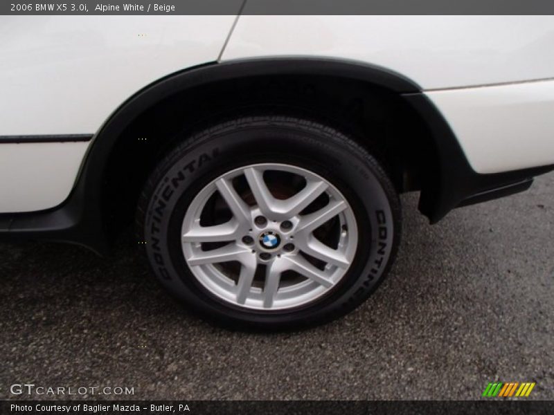 Alpine White / Beige 2006 BMW X5 3.0i