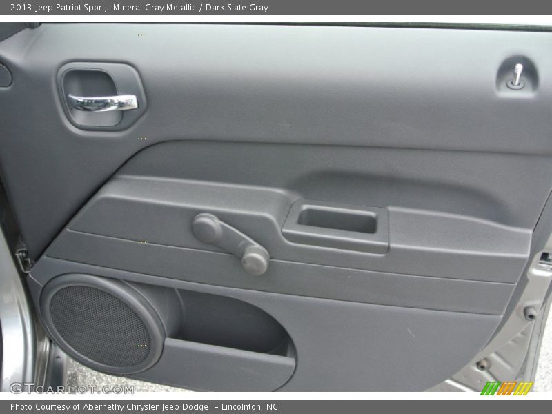 Mineral Gray Metallic / Dark Slate Gray 2013 Jeep Patriot Sport