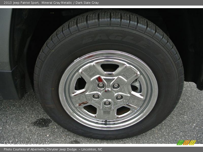 Mineral Gray Metallic / Dark Slate Gray 2013 Jeep Patriot Sport