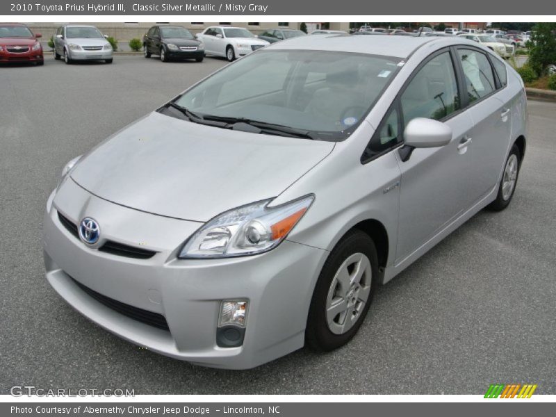 Classic Silver Metallic / Misty Gray 2010 Toyota Prius Hybrid III
