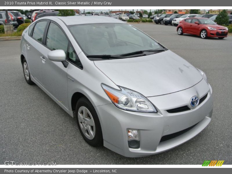 Classic Silver Metallic / Misty Gray 2010 Toyota Prius Hybrid III