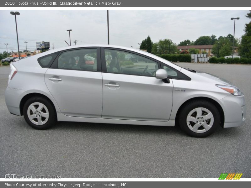 Classic Silver Metallic / Misty Gray 2010 Toyota Prius Hybrid III