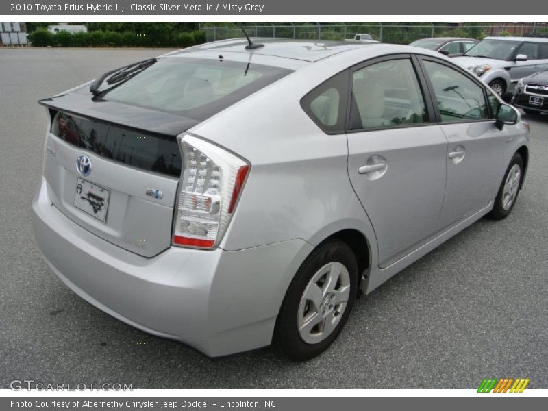 Classic Silver Metallic / Misty Gray 2010 Toyota Prius Hybrid III