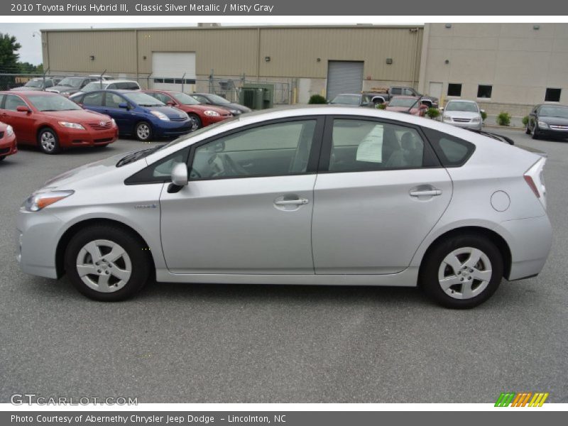 Classic Silver Metallic / Misty Gray 2010 Toyota Prius Hybrid III