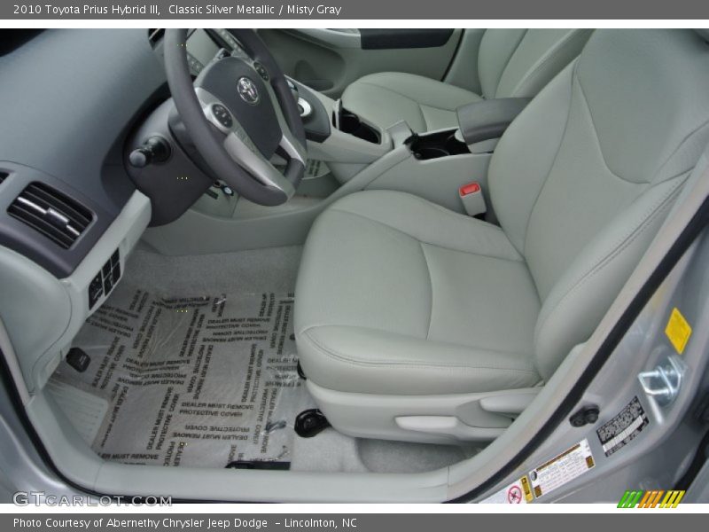 Classic Silver Metallic / Misty Gray 2010 Toyota Prius Hybrid III