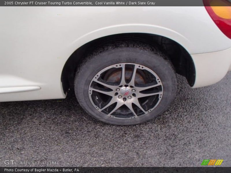 Cool Vanilla White / Dark Slate Gray 2005 Chrysler PT Cruiser Touring Turbo Convertible