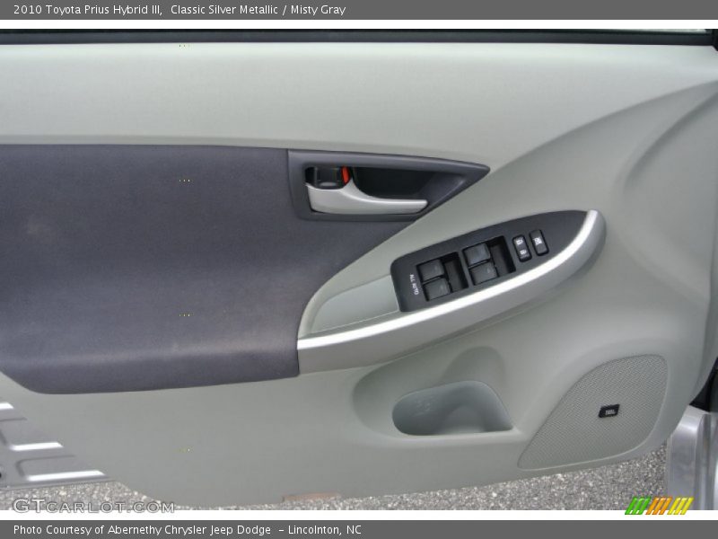 Classic Silver Metallic / Misty Gray 2010 Toyota Prius Hybrid III