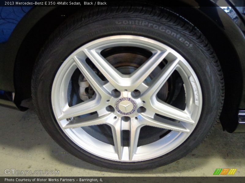 Black / Black 2013 Mercedes-Benz E 350 4Matic Sedan