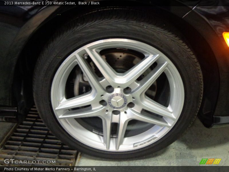 Black / Black 2013 Mercedes-Benz E 350 4Matic Sedan
