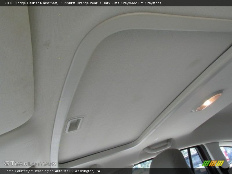 Sunburst Orange Pearl / Dark Slate Gray/Medium Graystone 2010 Dodge Caliber Mainstreet