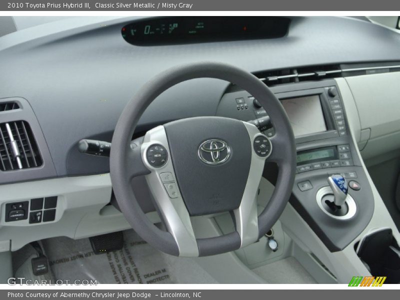 Classic Silver Metallic / Misty Gray 2010 Toyota Prius Hybrid III