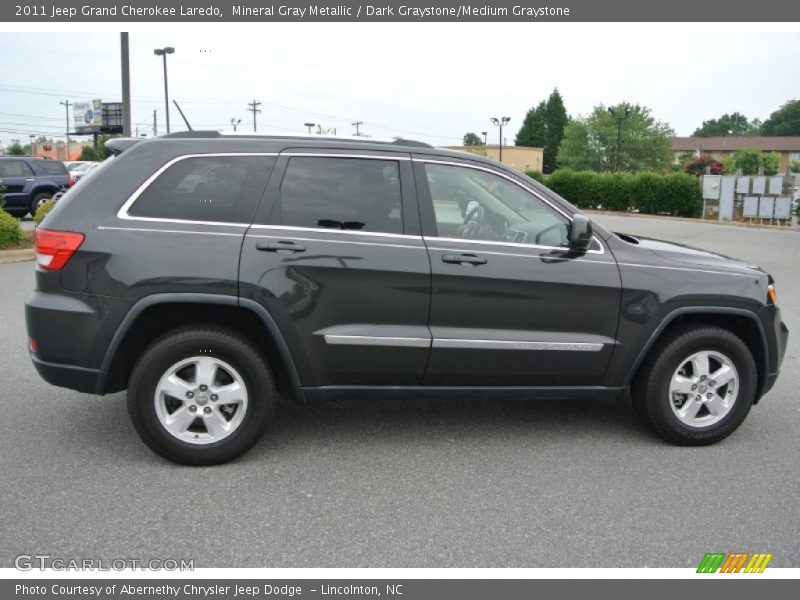 Mineral Gray Metallic / Dark Graystone/Medium Graystone 2011 Jeep Grand Cherokee Laredo