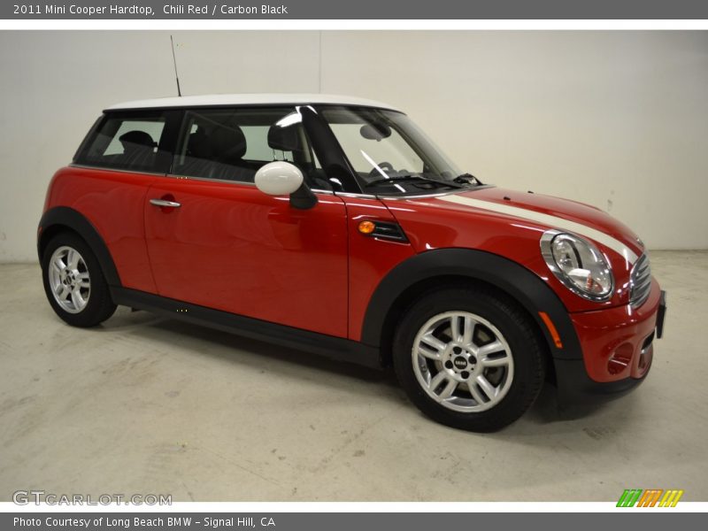 Chili Red / Carbon Black 2011 Mini Cooper Hardtop