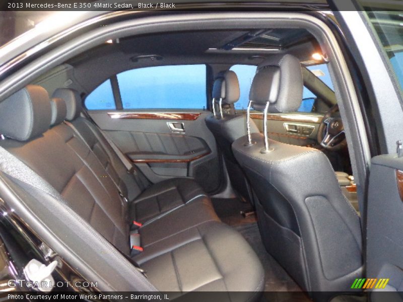 Black / Black 2013 Mercedes-Benz E 350 4Matic Sedan