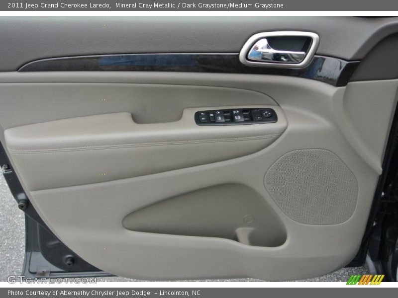Mineral Gray Metallic / Dark Graystone/Medium Graystone 2011 Jeep Grand Cherokee Laredo