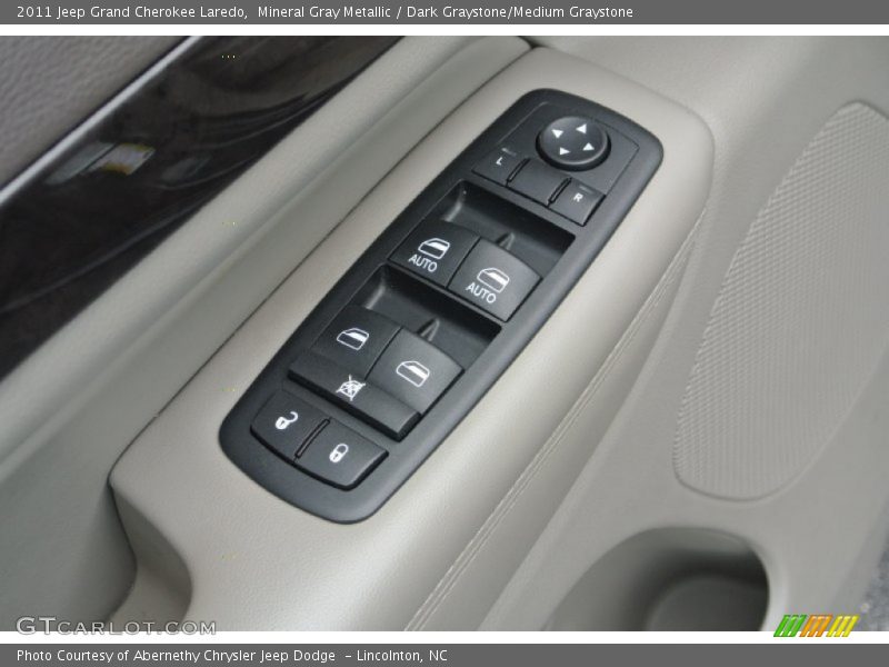 Mineral Gray Metallic / Dark Graystone/Medium Graystone 2011 Jeep Grand Cherokee Laredo
