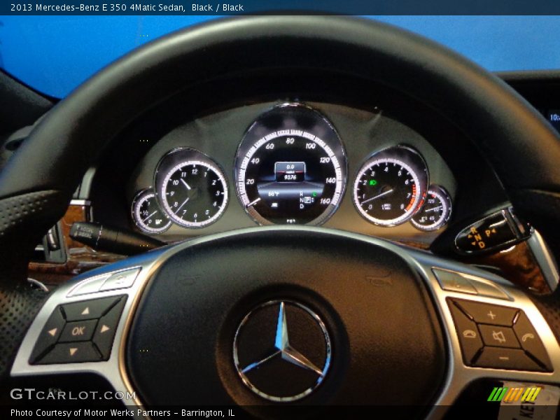 Black / Black 2013 Mercedes-Benz E 350 4Matic Sedan