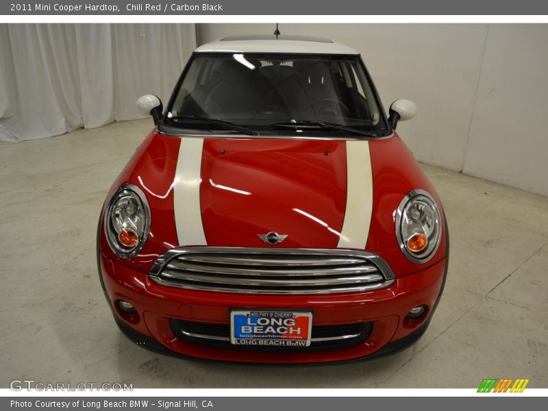 Chili Red / Carbon Black 2011 Mini Cooper Hardtop