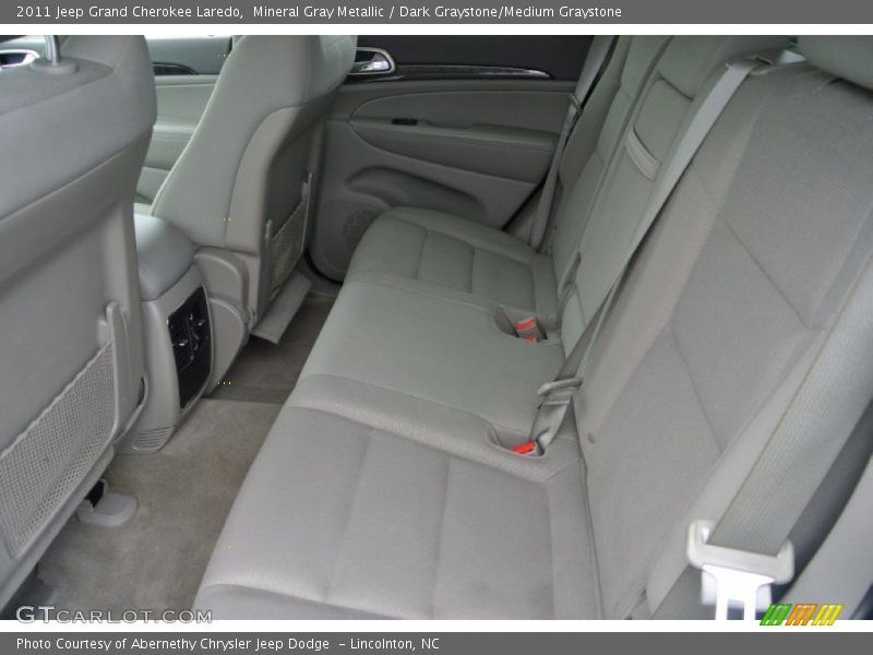 Mineral Gray Metallic / Dark Graystone/Medium Graystone 2011 Jeep Grand Cherokee Laredo
