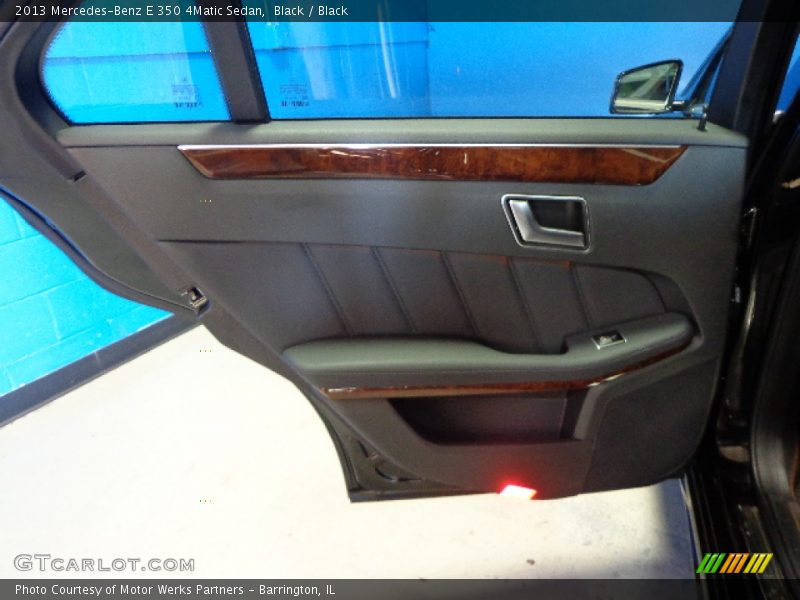Black / Black 2013 Mercedes-Benz E 350 4Matic Sedan