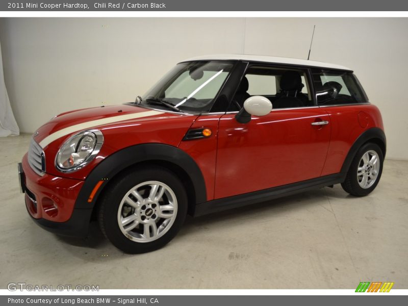 Chili Red / Carbon Black 2011 Mini Cooper Hardtop