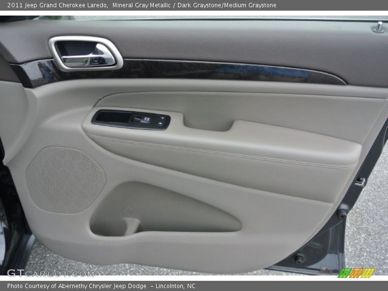 Mineral Gray Metallic / Dark Graystone/Medium Graystone 2011 Jeep Grand Cherokee Laredo