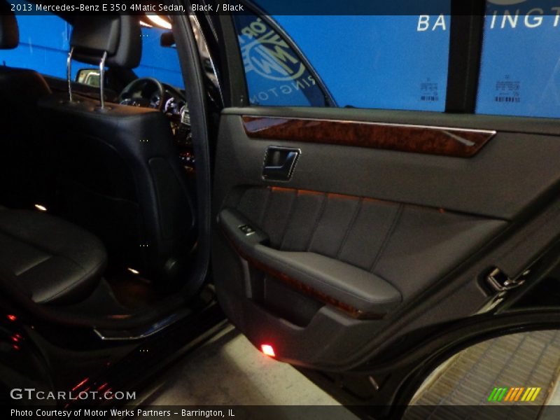 Black / Black 2013 Mercedes-Benz E 350 4Matic Sedan