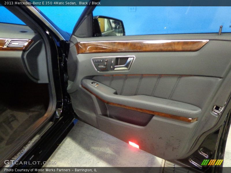 Black / Black 2013 Mercedes-Benz E 350 4Matic Sedan