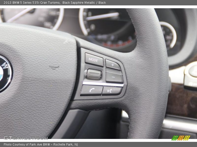Black Sapphire Metallic / Black 2013 BMW 5 Series 535i Gran Turismo
