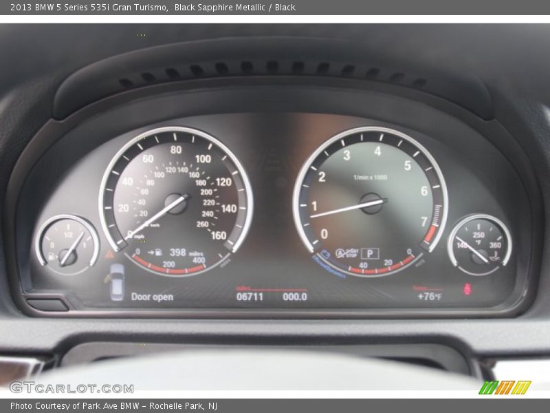 Black Sapphire Metallic / Black 2013 BMW 5 Series 535i Gran Turismo