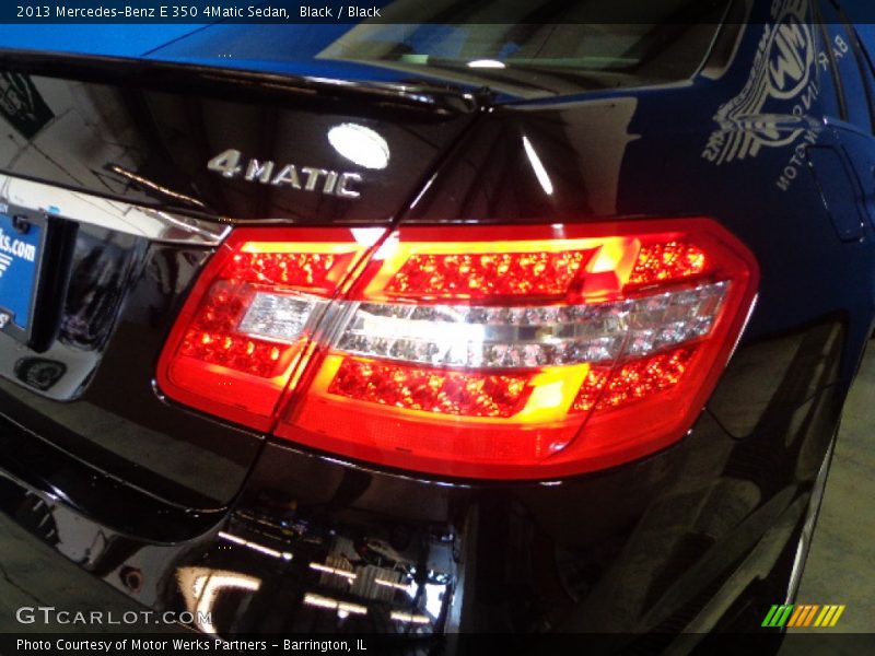 Black / Black 2013 Mercedes-Benz E 350 4Matic Sedan