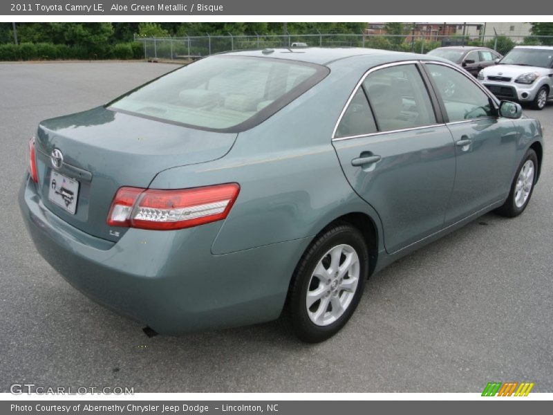 Aloe Green Metallic / Bisque 2011 Toyota Camry LE