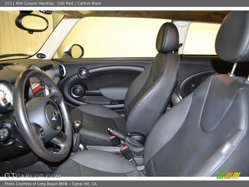 Chili Red / Carbon Black 2011 Mini Cooper Hardtop