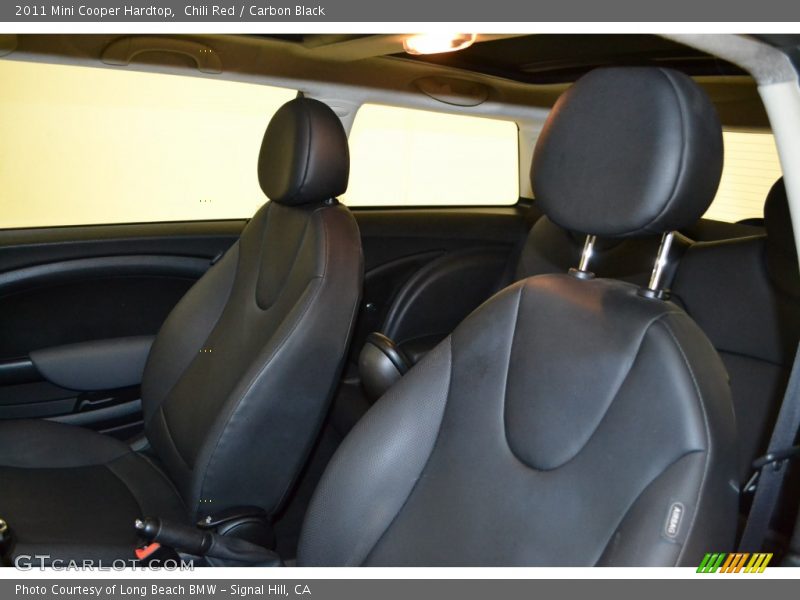 Chili Red / Carbon Black 2011 Mini Cooper Hardtop