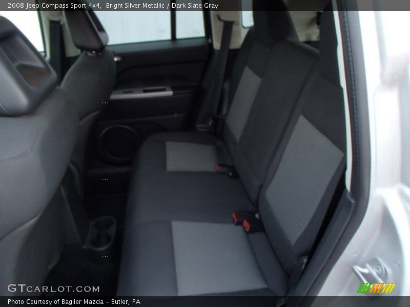 Bright Silver Metallic / Dark Slate Gray 2008 Jeep Compass Sport 4x4