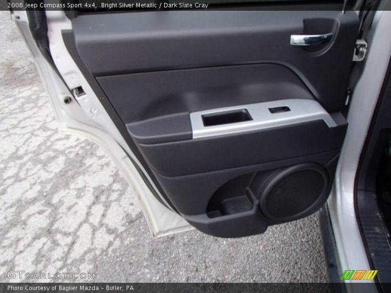 Bright Silver Metallic / Dark Slate Gray 2008 Jeep Compass Sport 4x4