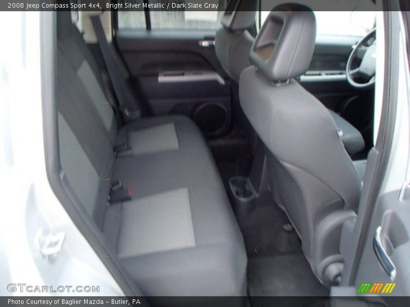 Bright Silver Metallic / Dark Slate Gray 2008 Jeep Compass Sport 4x4