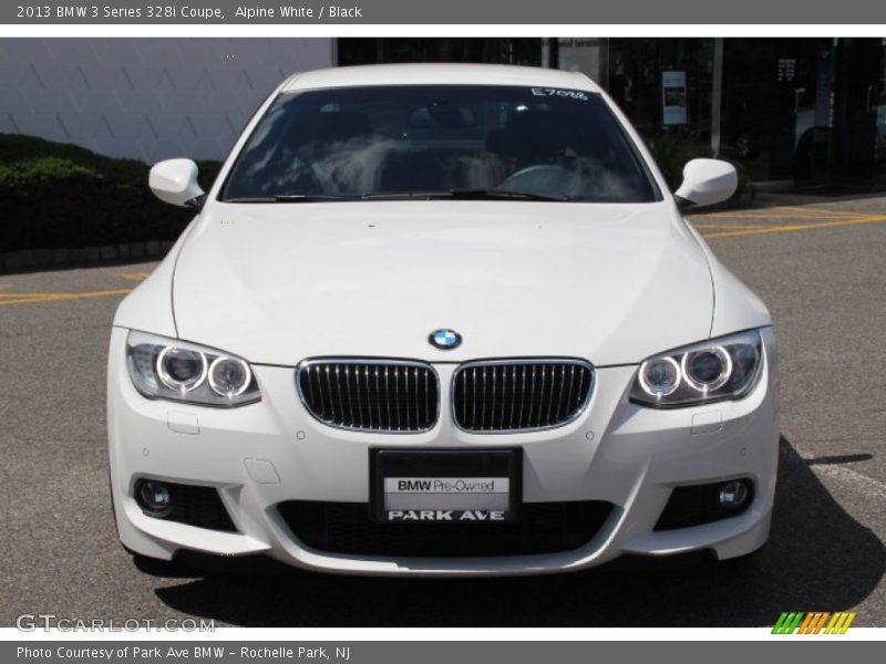 Alpine White / Black 2013 BMW 3 Series 328i Coupe