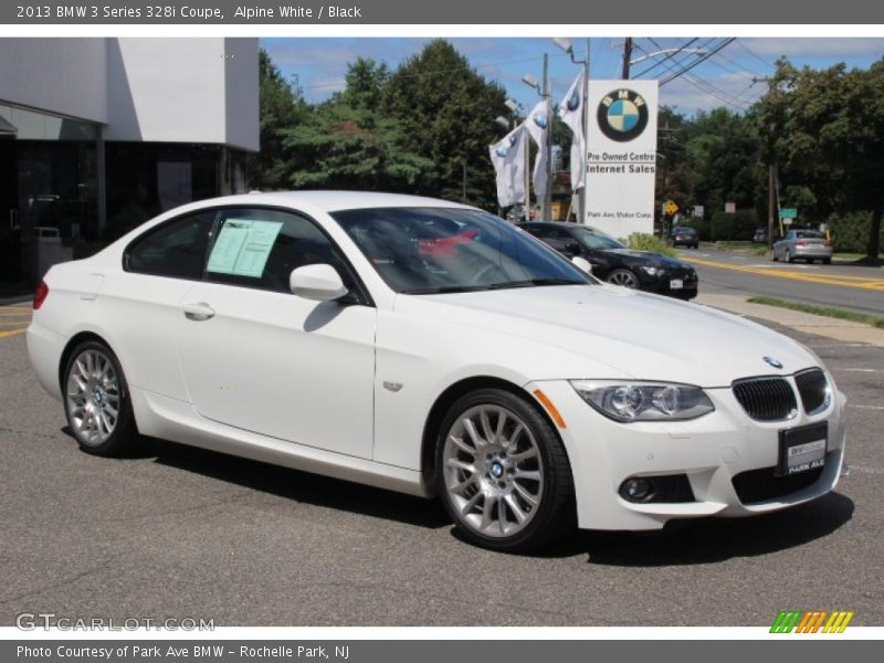 Alpine White / Black 2013 BMW 3 Series 328i Coupe