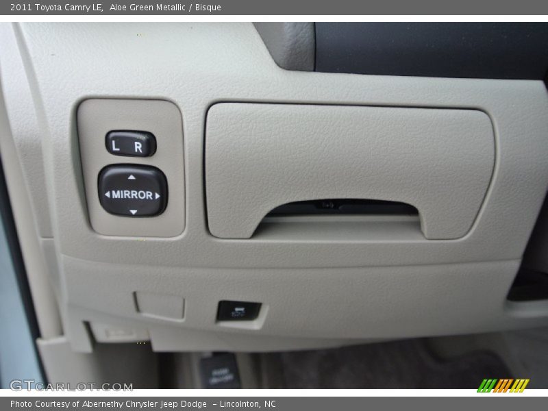 Aloe Green Metallic / Bisque 2011 Toyota Camry LE