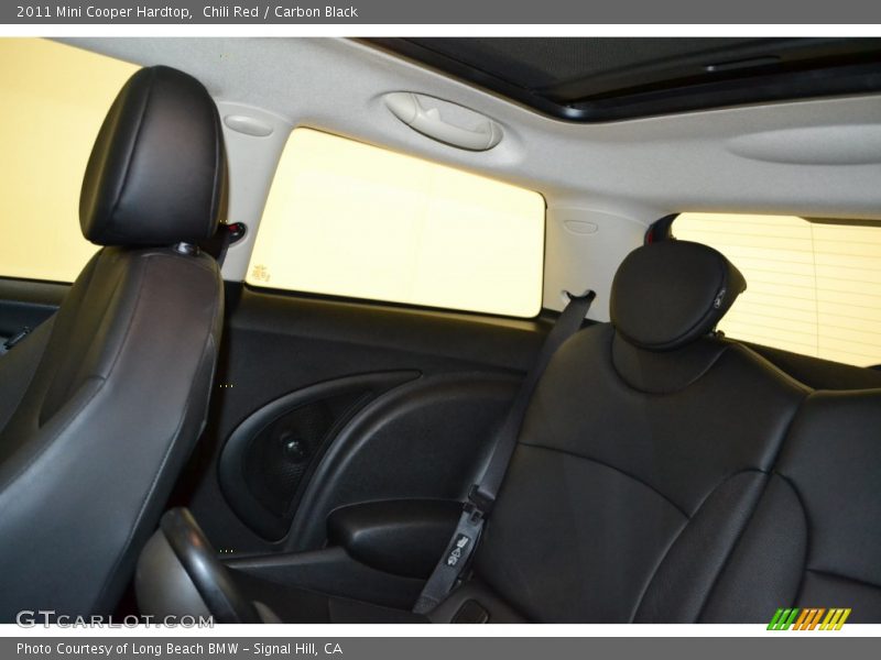Chili Red / Carbon Black 2011 Mini Cooper Hardtop