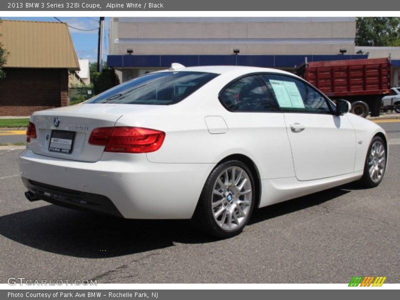 Alpine White / Black 2013 BMW 3 Series 328i Coupe