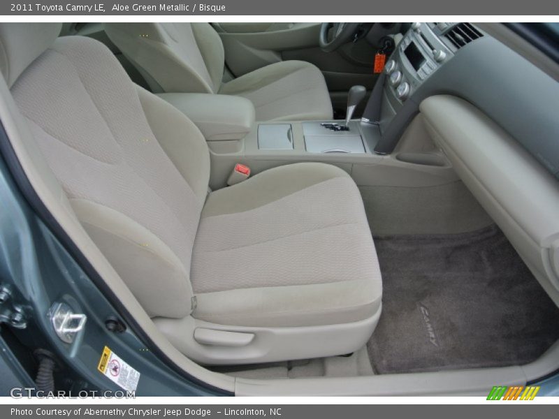 Aloe Green Metallic / Bisque 2011 Toyota Camry LE