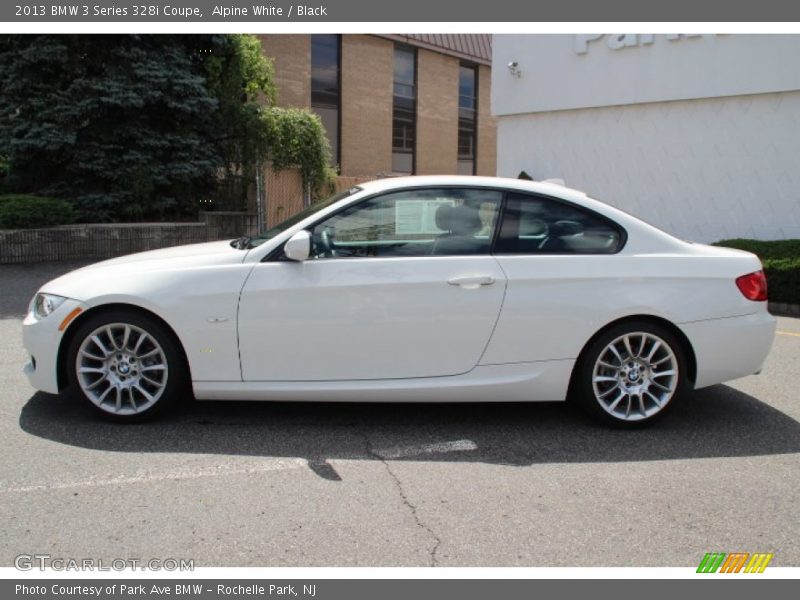 Alpine White / Black 2013 BMW 3 Series 328i Coupe