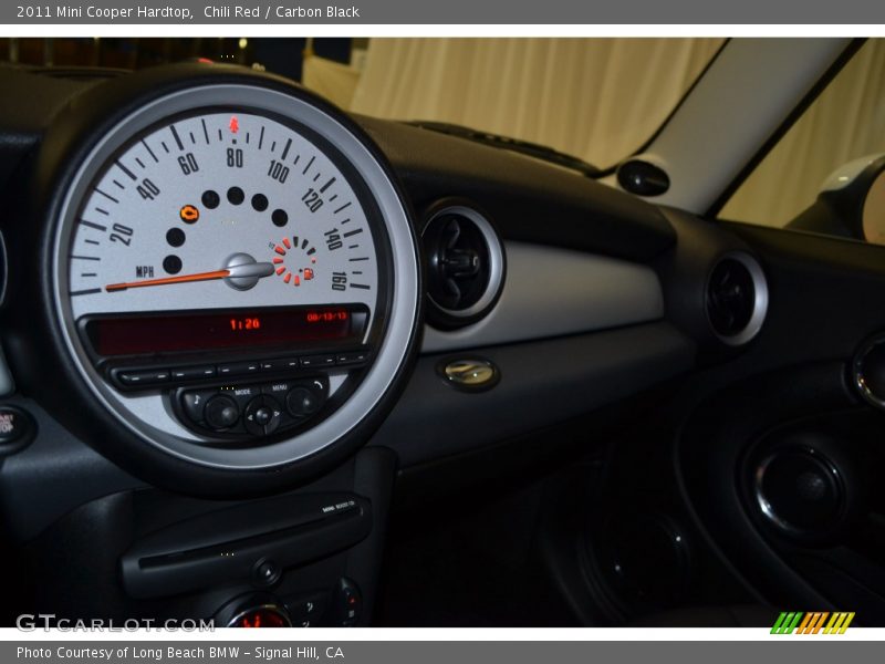 Chili Red / Carbon Black 2011 Mini Cooper Hardtop