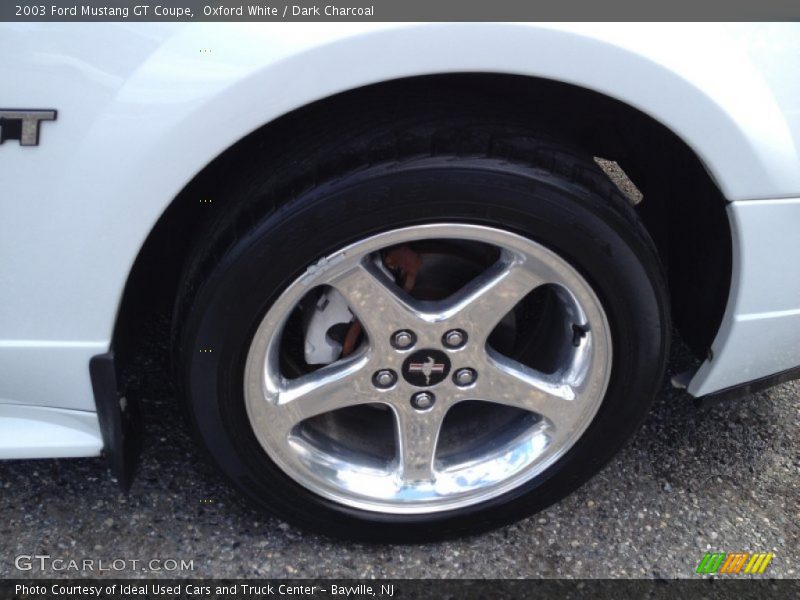 Oxford White / Dark Charcoal 2003 Ford Mustang GT Coupe