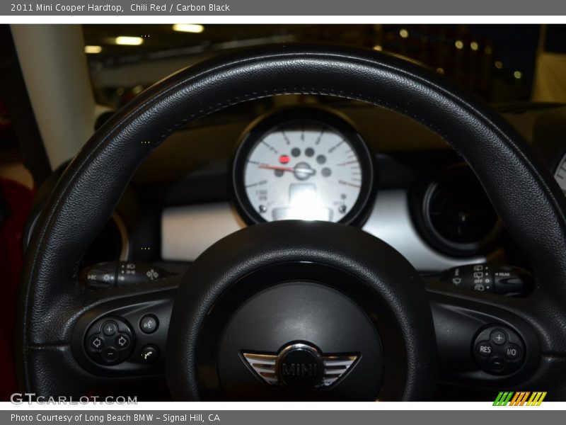 Chili Red / Carbon Black 2011 Mini Cooper Hardtop