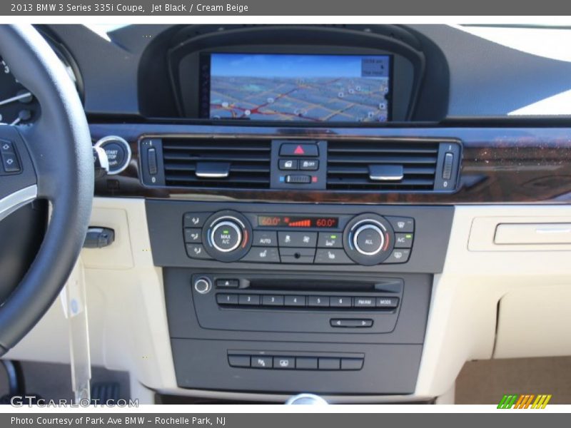 Jet Black / Cream Beige 2013 BMW 3 Series 335i Coupe