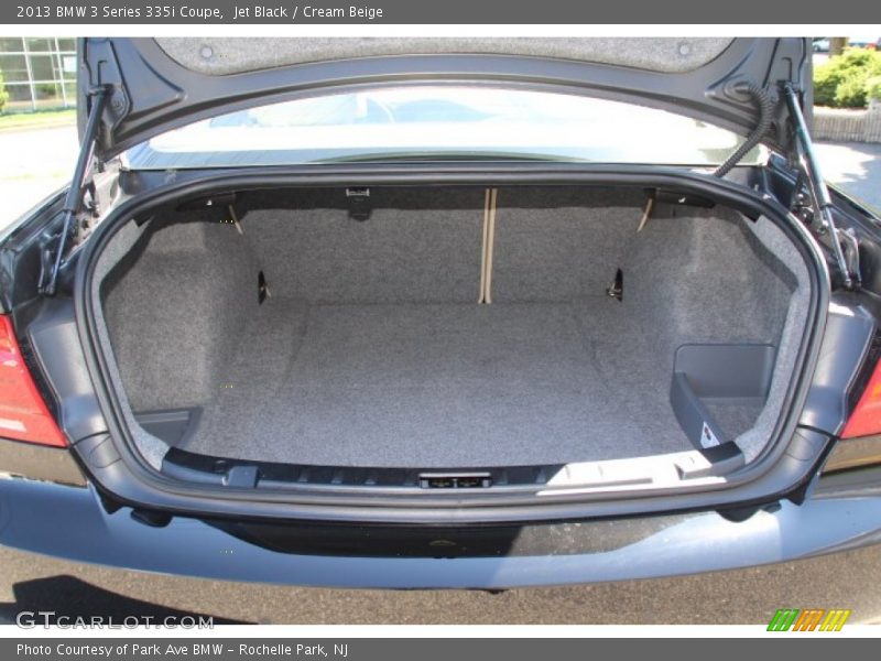 Jet Black / Cream Beige 2013 BMW 3 Series 335i Coupe