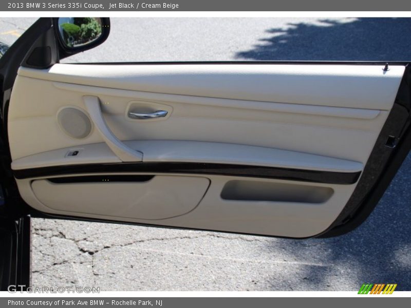 Jet Black / Cream Beige 2013 BMW 3 Series 335i Coupe